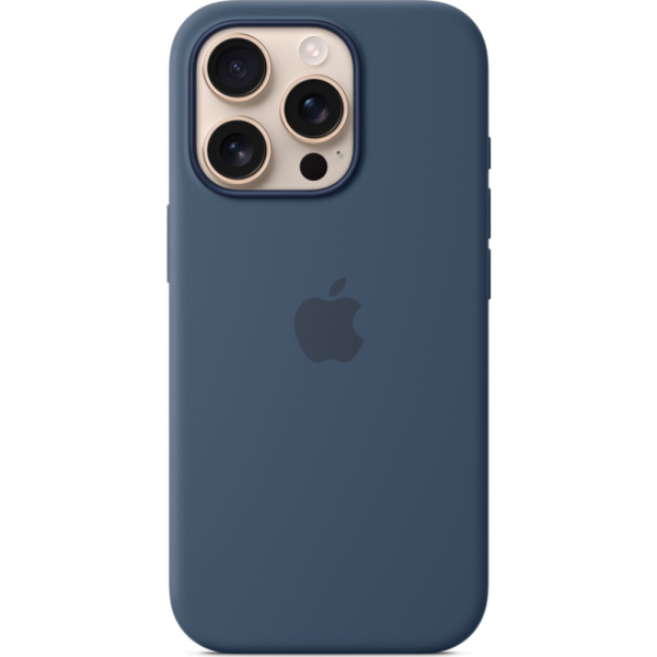 Чехол Apple для iPhone 16 Pro Silicone с MagSafe синий 4