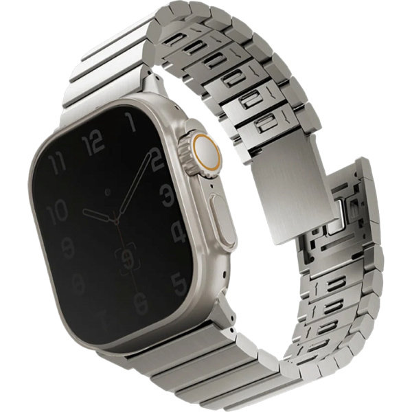 Ремешок Стальной UNIQ STROVA MAG для apple watch 44454649 (Натуральный) 2